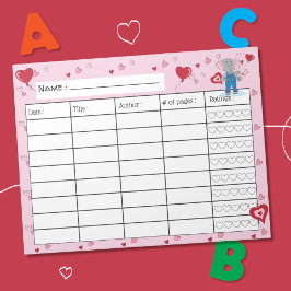February Kid 読's Log Notepad ノートパッド