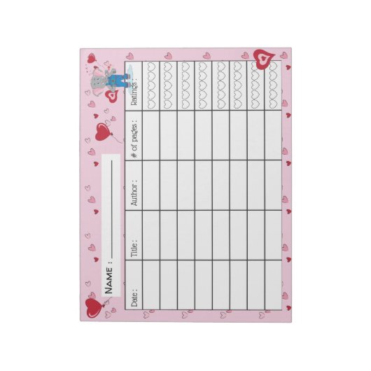 February Kid 読's Log Notepad ノートパッド (回転)