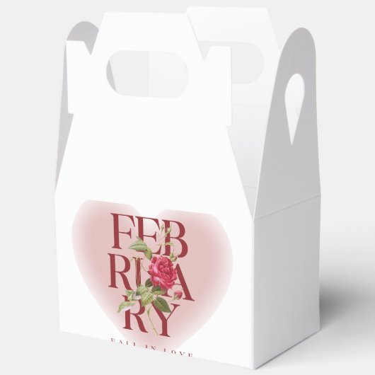 February Love フェイバーボックス (見開き)