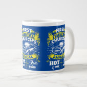 FECホットロッド&ホットドッグ ジャンボコーヒーマグカップ (正面右)