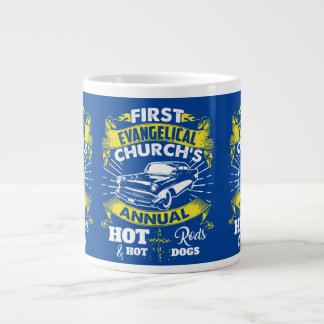 FECホットロッド&ホットドッグ ジャンボコーヒーマグカップ