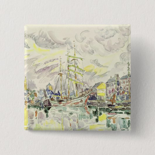 Fecamp 1934年 缶バッジ (正面)