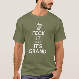 Feckそれ-ハープ Tシャツ