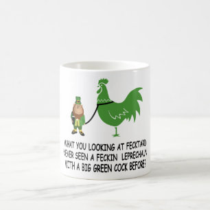 Feckinのアイルランド人のfecktard コーヒーマグカップ