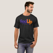 Fed Up with Electric Cars  Meme Tシャツ (正面フル)