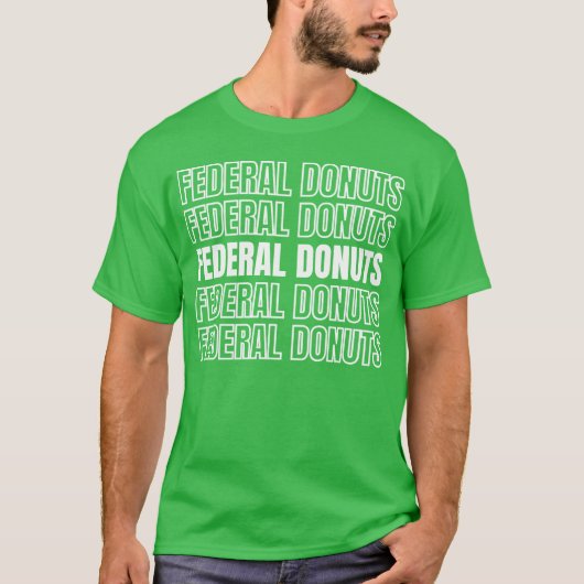 Federal donuts boy tシャツ (正面)