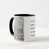 Federal Hall, NYC Mug with Limerick マグカップ (正面左)
