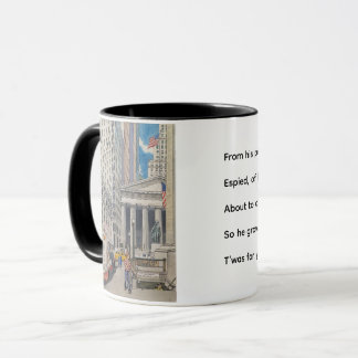 Federal Hall, NYC Mug with Limerick マグカップ