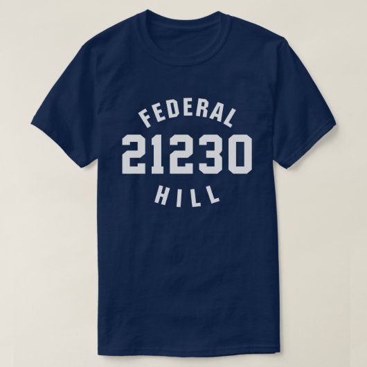 Federal Hill 21230 tシャツ (デザイン正面)