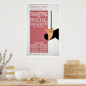 Federal Music New York 1940 WPA ポスター (キッチン)