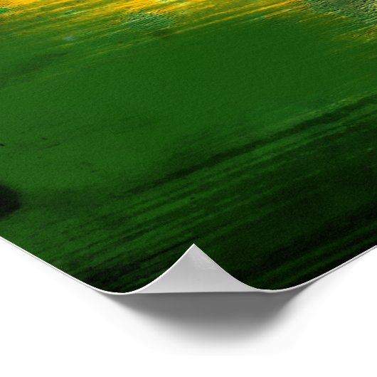 Federative Republic of Brazil flag ポスター (角)