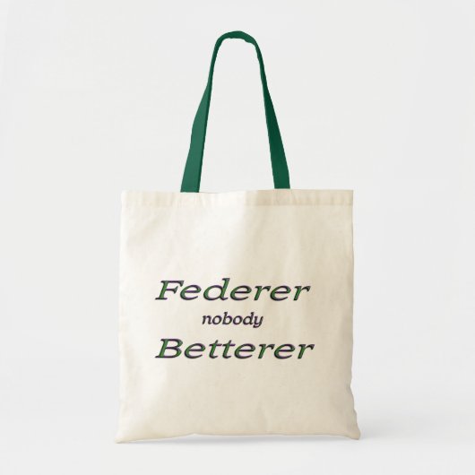 Federerのトートバック トートバッグ (正面)