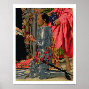 Federico da Montefeltro, Brera Altからの詳細 ポスター