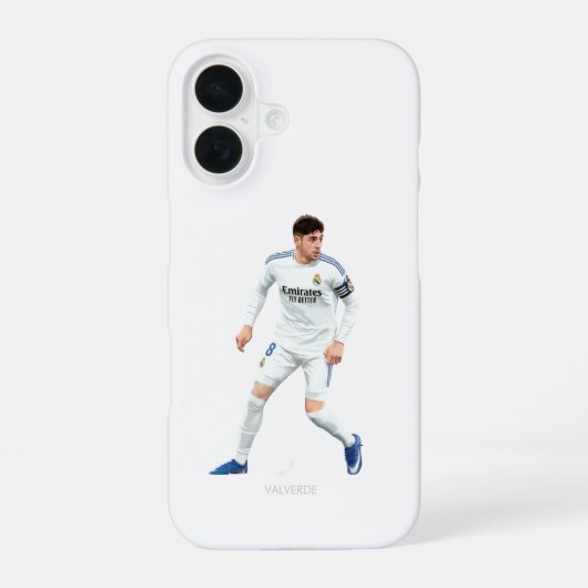 Federico Valverde - Real Madrid iPhone 16ケース (裏面)