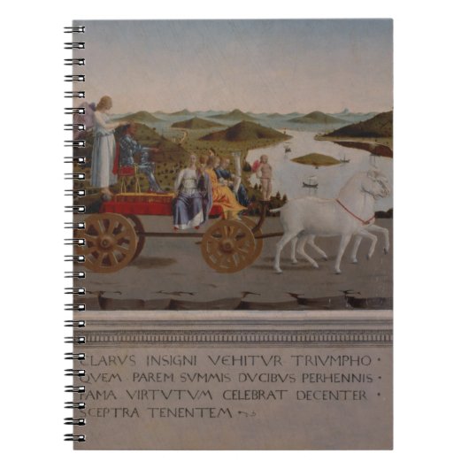 Federigo da Montefeltroウルビノの公爵の、勝利 ノートブック (正面)