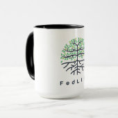 FedLife 15 oz.コンボ マグカップ (正面左)