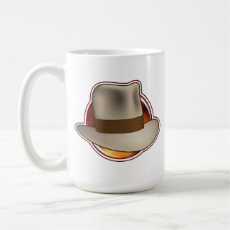 Fedora Chronicles' Big Fire Red logo Mug コーヒーマグカップ