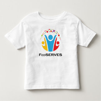 FedSERVES幼児用ロゴTシャツ トドラーTシャツ