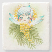 fée mimosa ストーンコースター (正面)