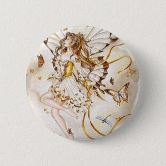 féé papillon 缶バッジ