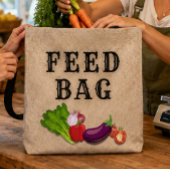 "FEED BAG" オールラウンド トートバッグ