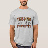Feed Me Pie And Tell Me I'm Pretty - ハロウィン Tシャツ (正面)