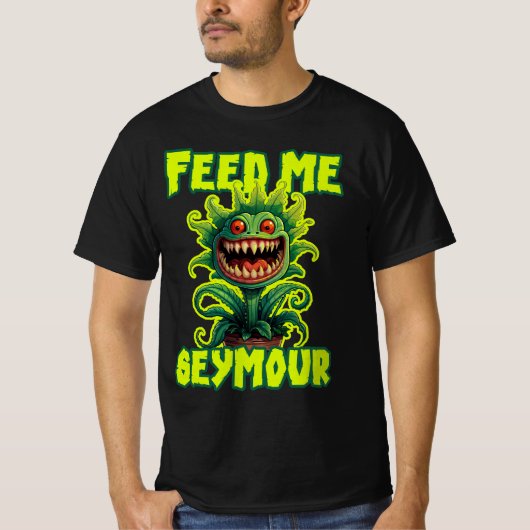 FEED ME SEYMOUR LITTLE SHOP Tシャツ (正面)