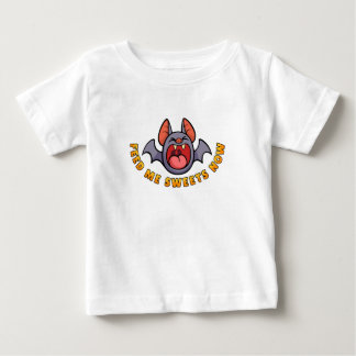 Feed Me Sweets Now ベビーTシャツ