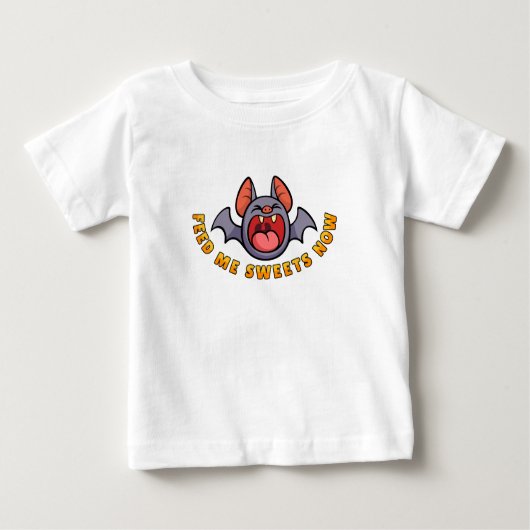 Feed Me Sweets Now ベビーTシャツ (正面)