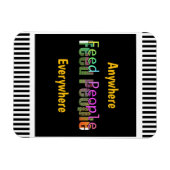 Feed People Refrigerator マグネット (横)