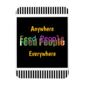 Feed People Refrigerator  マグネット (縦)