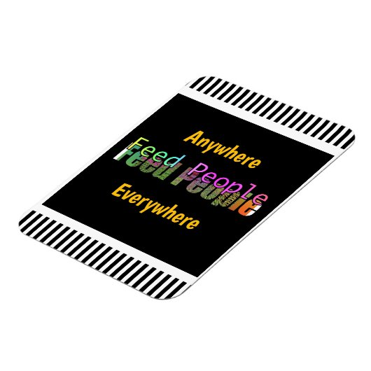 Feed People Refrigerator  マグネット (左側)