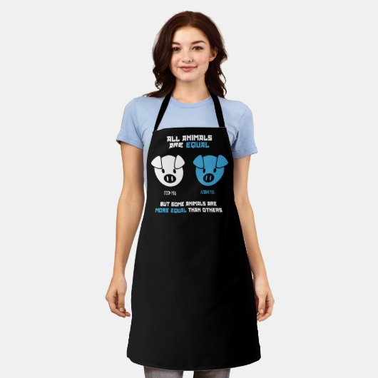 Feed Pig, Acorn  エプロン (着用した状態)