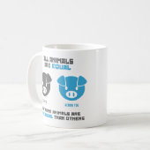 Feed Pig, Acorn  コーヒーマグカップ (正面左)