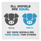 Feed Pig, Acorn  ポスター (正面)