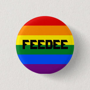 Feedee陽気なPin 缶バッジ