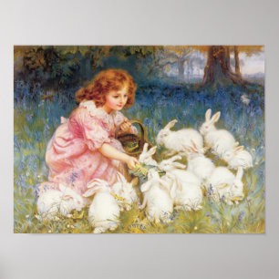 Feeding the Rabbits ポスター