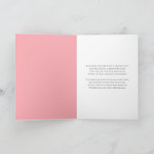 Feel Better After Heart Transplant Heart Roses カード (内部)