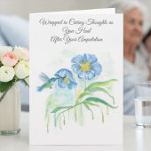 Feel Better From Amputation Poppy, Hummingbird カード