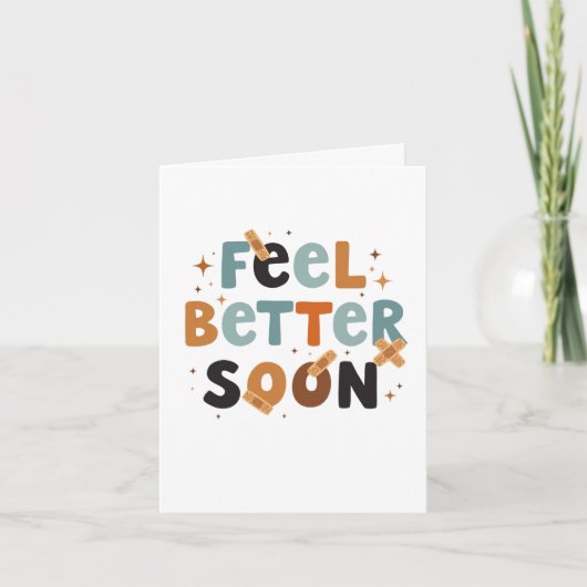 Feel Better Soon Card カード (正面)