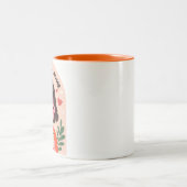 Feel good at home Mug ツートーンマグカップ (中央)