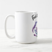 Feel It to Heal It Blooming Waterdrop Mug コーヒーマグカップ (左)