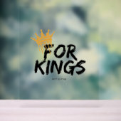 feel like a king アクリルサイン (ニュートラル)