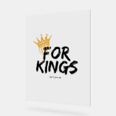 feel like a king アクリルサイン (傾斜)