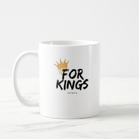 feel like a king  コーヒーマグカップ (左)