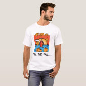 Feel the Fall Autumn Season Vibes Tシャツ (正面フル)