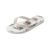 "Feel The Fast" Junior Racer Edition キッズビーチサンダル (アングル)