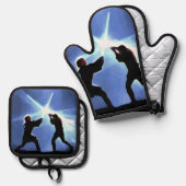 Feel the Force 鍋つかみ&鍋敷きセット (正面/裏面)