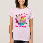 FEEL THE LOVE TRENDY T-SHIRT ADVcreators ARTICLE80 Tシャツ (正面)