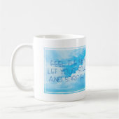 Feel the sky mug コーヒーマグカップ (左)